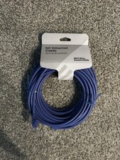 50' Cat-6 Ethernet Cable RJ-45 Connectors Blue Best Buy Essentials picture