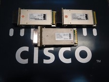 Lot of 3x Genuine Cisco X2-10GB-SR 10-2205-03 10GBASE-SR Transceiver Modules picture