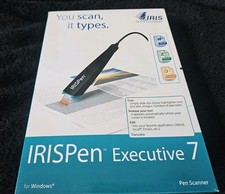 NEW SEALED -IRISPen Express 7 USB Pen Scanner for Windows  -Complete In Box picture