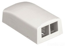 Panduit NetKey 2 Sockets Surface Mounting Box (nk2bxwh-a) (nk2bxwha) picture