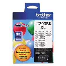 Brother LC2032PKS Innobella High-Yield Ink, Black, 2/PK picture