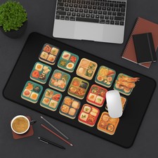 Bento meals - Gaming or office XL Mouse Pad - Anti Slip, (Free shipping) picture