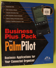 Business Plus Pack for PalmPilot by McMillian Vintage 1997 Factory Sealed NOS picture