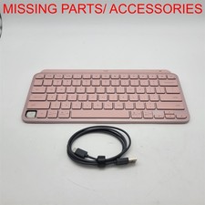 Logitech MX Keys Mini Wireless Illuminated Keyboard, Compact - Rose *READ* picture