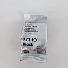 1 PACK Canon BC-10 Black Ink Cartridge  Genuine New  BJ-30 BJC-70 IN BAG picture