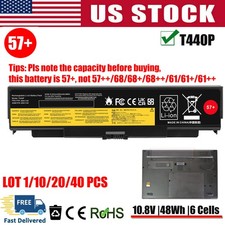 ✅LOT T440P Battery for Lenovo ThinkPad T540P L440 L540 W540 W541 0C52864 0C52863 picture