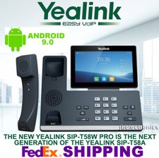 YEALINK SIP-T58W PRO IP PHONE WIFI BLUETOOTH ANDROID picture