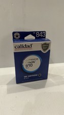 Calidad 843 Black Ink Cartridge Compatible Canon PG-510 New Sealed picture