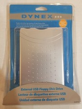 Dynex External USB Floppy Disk Drive DX-EF101 WORKS PREOWNED RARE picture