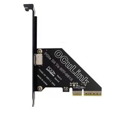 PCIe 4.0 X4 to Oculink SFF8611/8612 Expansion Card to SFF-8639 U.2 SSD for5433 picture