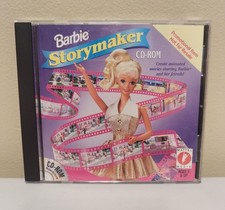 Barbie Storymaker CD-ROM Windows PC 1999 Mattel Media animated movie maker picture