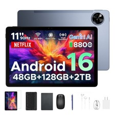 AORLYM P11 Android 16 Tablet 11 Inch 48GB+128GB 8800mAh 5G WiFi Widevine L1 AI picture