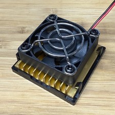 486 CPU Fan & Heatsink With Evercool 7 Blade Fan 40mm - Molex Power picture