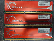 F3-10666CL9T-6GBNQ G.SKILL Tri-Channel 6GB Kit (3 X 2GB) PC3-10600 DDR3-1333MHz picture