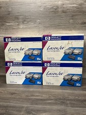 Lot of (4) OEM Hewlett Packard LaserJet 92295A (BLACK) Toner Cartridge HP 95A picture