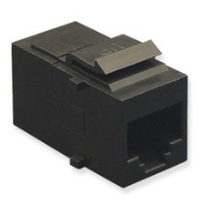 ICC MODULE COUPLER CAT 5e BLACK IC107C5EBK UPC 633758015059 picture