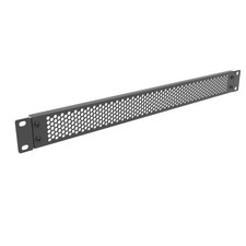 1U Perforated Rack Mount Blank Panel - Steel picture