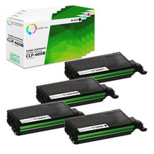 TCT 4PK CLP-660 Color Toner Cartridge For Samsung CLP660 CLP610 CLX6200 CLX6210 picture