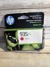 New Genuine HP 935 XL High Yield Magenta Ink Cartridge Exp Jul 2026 Ships Free picture