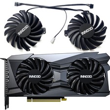 Fan for INNO3D RTX3060ti 3080 TWIN X2 OC Black Gold Extreme Graphics Card Parts picture