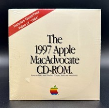 Sealed Vintage 1997 The Apple MacAdvocate CD-ROM Computer Mac Macintosh picture
