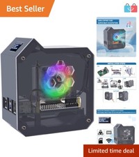Raspberry Pi 5 Mini Tower Case with Cooling Tower, OLED Module & Expansion Board picture