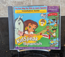 Kidspeak Spanish CD Rom Educational Game Windows/Mac Learn to Speak Spanish picture