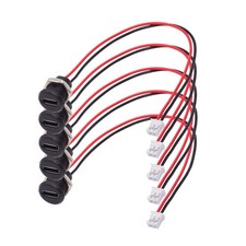 xiwai 5pcs DIY OEM Type C Female to 2Pin Header Wire 17.5 centimeters, Red picture