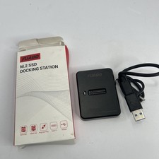 FUABO M.2 NVMe SATA SSD Docking Station USB-C 10Gbps SSD Reader w/Cable picture