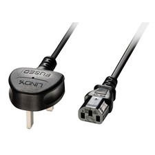 Lindy W128371213 799907 5M Uk 3 Pin To C13 Mains Cable ~E~ picture
