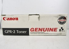 Genuine Canon 1389A004 Black Toner Cartridge GPR-2 - New Authentic picture