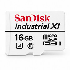 SanDisk Industrial XI 16GB microSDHC UHS-I U3 MLC 2D NAND SDSDQED-016G-XI Card picture