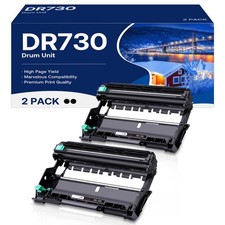 MCYCOLOR DR730 Drum Unit 2 Pack Fits Brother MFC-L2710DW HL-L2370DW HL-L2350DW picture