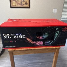 ASUS ROG Strix 34 inch UltraWide QHD 2K 1440P  180Hz G-Sync Compatible picture