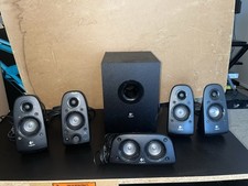 Logitech Z506 Surround Sound 5.1 Computer Home Theater Speaker System Subwoofer picture