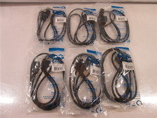 C2G 03130 Universal Power Cord Replacement AC Power Cable New Open Box Lot of 6 picture