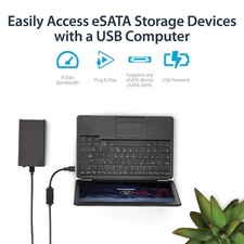StarTech USB3S2ESATA3 3ft USB 3.0 to eSATA HDD / SSD / ODD Adapter Cable picture