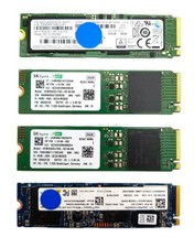 *Lot of 4* Mixed Brand NVME M.2 SSDs | 256GB | See Photo picture