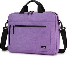 RAVUO Laptop Bag for Women, Water Resistant Lightweight 17inch 17inch--purple  picture