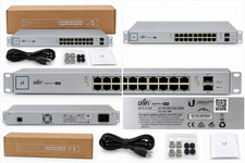 Ubiquiti UniFi US-16-150W 16-Port Gigabit PoE+ Managed Switch 150W Box picture