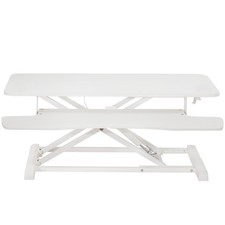 VIVO White Height Adjustable 36