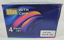 For HP 414A 414X W2020A W2020X 4x Toner Cartridge Black Cyan Magenta Yellow M479 picture
