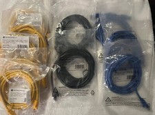 Lof of 10 - Cat5e/Cat6 ethernet cables 7-ft - Monoprice picture