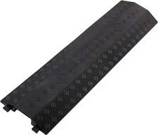 Anbotek - Medium 2 Piece - Floor Cord Cover Cord Protector Drop Over Drop Tra... picture