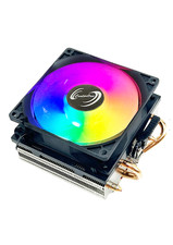 CoolerOne 92mm aRGB Fan Copper Base & Pipes Heatsink Cooler for AM5 AM4 AM3 AM2 picture