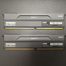 KLEVV DDR5 32GB (16GBx2) Desktop Memory Kit 6800MHz BOLT V Used picture