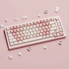 Womier Keyporia 130-Key PBT Cherry Profile Shine-Through Dye-Sublimation Keycap picture