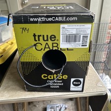 True Cable Cat 5e CMR riser Unshielded 744 Feet picture