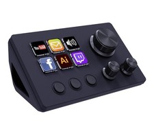 Stream Controller Deck with 12 Customizable Macro Keypad to Trigger VSD N3 Black picture