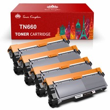 4PK Black TN660 Toner Cartridges For Brother TN-630 HL-L2320D L2360DW HL-L2380DW picture